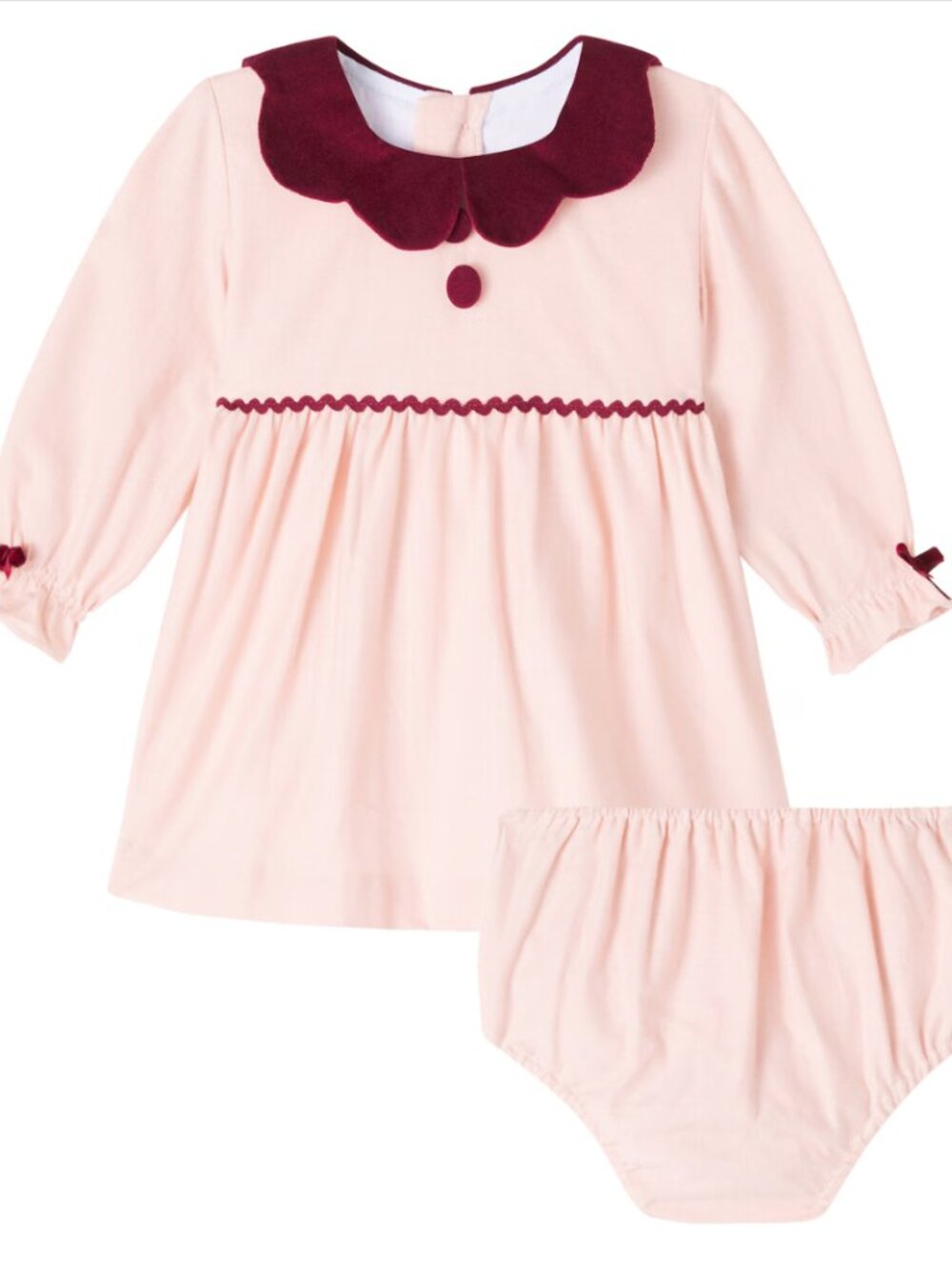 La Coqueta Pink Julieta Girl Dress Size 6mo